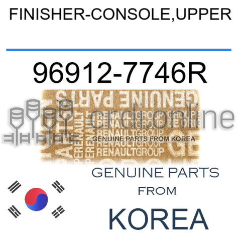 FINISHER-CONSOLE,UPPER [ORIGINAL] 96912-7746R 969127746R 96912 7746R