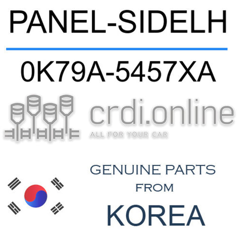PANEL-SIDELH [ORIGINAL] 0K79A-5457XA 0K79A5457XA 0K79A 5457XA
