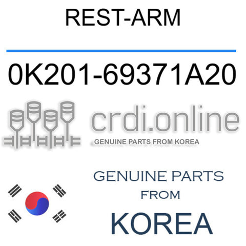REST-ARM 0K201-69371A20 0K20169371A20 0K201 69371A20