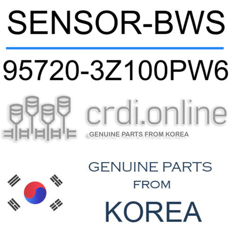SENSOR-BWS [ORIGINAL] 95720-3Z100PW6 957203Z100PW6 95720 3Z100PW6