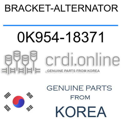 BRACKET-ALTERNATOR 0K954-18371 0K95418371 0K954 18371