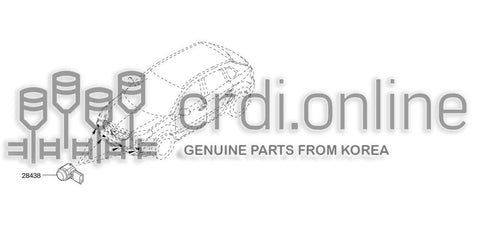 SENSOR UNIT-DISTANCE 28442-7760R 284427760R 28442 7760R