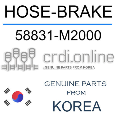 HOSE-BRAKE [ORIGINAL] 58831-M2000 58831M2000 58831 M2000