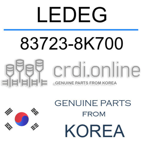 LEDEG [ORIGINAL] 83723-8K700 837238K700 83723 8K700