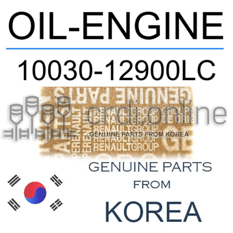 OIL-ENGINE [ORIGINAL] 10030-12900LC 1003012900LC 10030 12900LC