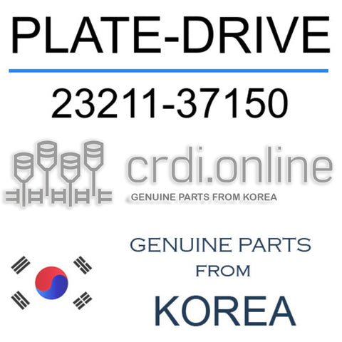 PLATE-DRIVE [ORIGINAL] 23211-37150 2321137150 23211 37150