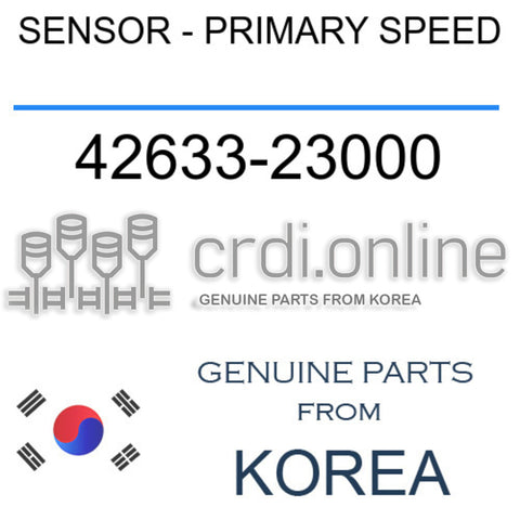 SENSOR - PRIMARY SPEED [ORIGINAL] 42633-23000 4263323000 42633 23000