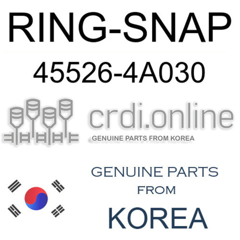 RING-SNAP 45526-4A030 455264A030 45526 4A030
