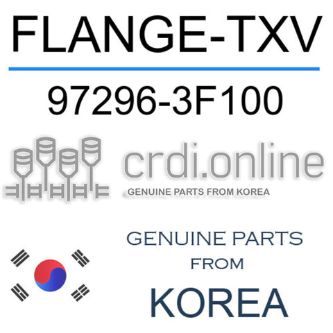 FLANGE-TXV 97296-3F100 972963F100 97296 3F100