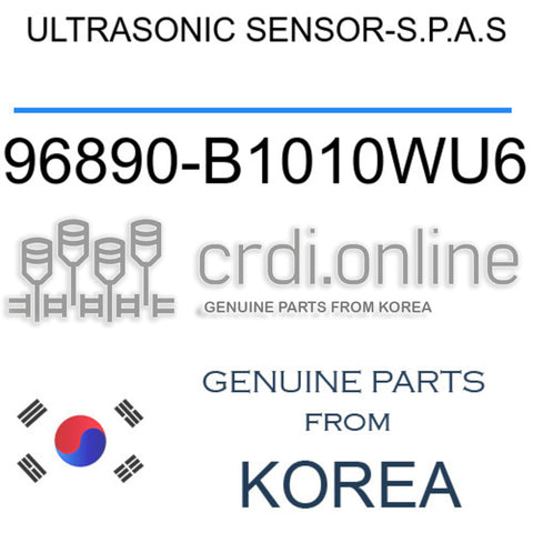 ULTRASONIC SENSOR-S.P.A.S [ORIGINAL] 96890-B1010WU6 96890B1010WU6 96890 B1010WU6