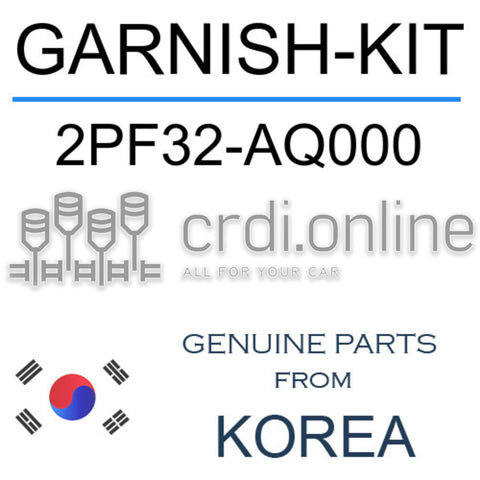 GARNISH-KIT [ORIGINAL] 2PF32-AQ000 2PF32AQ000 2PF32 AQ000
