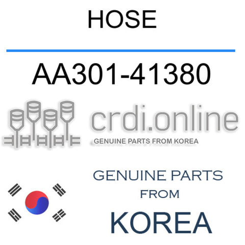 HOSE [ORIGINAL] AA301-41380 AA30141380 AA301 41380