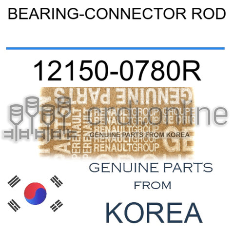 BEARING-CONNECTOR ROD [ORIGINAL] 12150-0780R 121500780R 12150 0780R