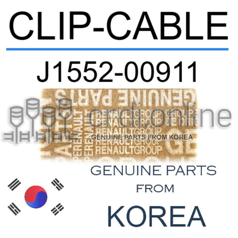 CLIP-CABLE [ORIGINAL] J1552-00911 J155200911 J1552 00911