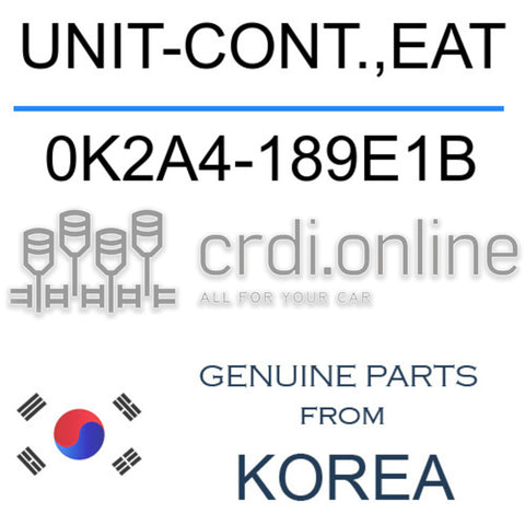 UNIT-CONT.,EAT 0K2A4-189E1B 0K2A4189E1B 0K2A4 189E1B