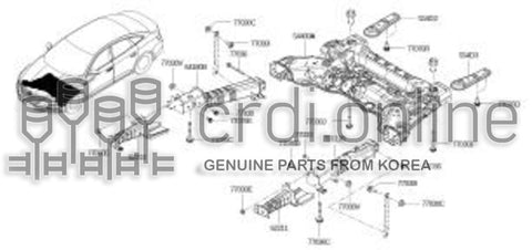 MEMBER-SIDE FRONT LH 75511-0622R 755110622R 75511 0622R