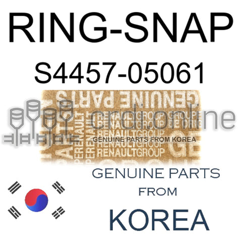 RING-SNAP [ORIGINAL] S4457-05061 S445705061 S4457 05061