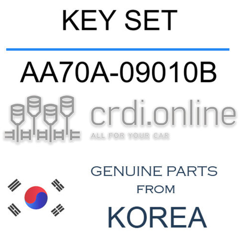KEY SET [ORIGINAL] AA70A-09010B AA70A09010B AA70A 09010B