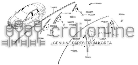 EMBLEM RR FDR 99098-8837R 990988837R 99098 8837R