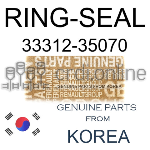 RING-SEAL [ORIGINAL] 33312-35070 3331235070 33312 35070