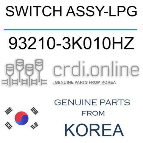 SWITCH ASSY-LPG [ORIGINAL] 93210-3K010HZ 932103K010HZ 93210 3K010HZ