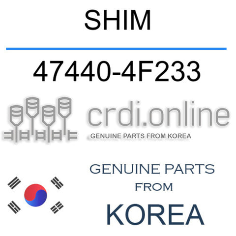 SHIM [ORIGINAL] 47440-4F233 474404F233 47440 4F233