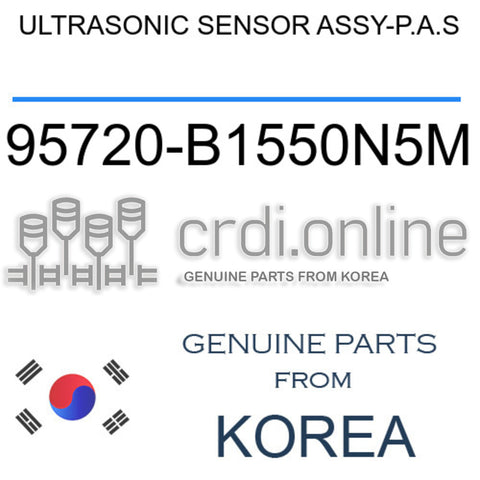 ULTRASONIC SENSOR ASSY-P.A.S [ORIGINAL] 95720-B1550N5M 95720B1550N5M 95720 B1550N5M