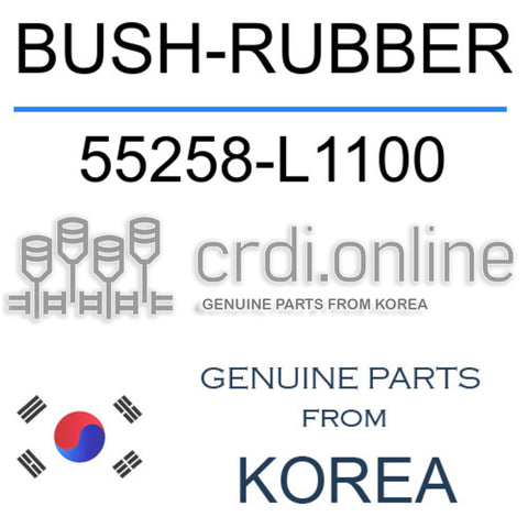 BUSH-RUBBER [ORIGINAL] 55258-L1100 55258L1100 55258 L1100