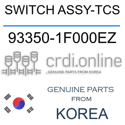 SWITCH ASSY-TCS 93350-1F000EZ 933501F000EZ 93350 1F000EZ
