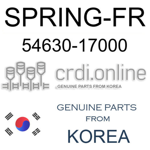SPRING-FR [ORIGINAL] 54630-17000 5463017000 54630 17000