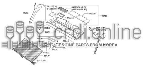 AIR PURIFIER ASSY 84210-52010 8421052010 84210 52010