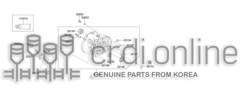 SEAL-OILCONTROL 32134-11010 3213411010 32134 11010