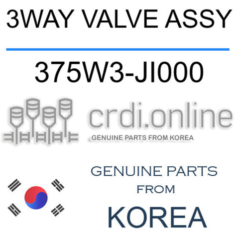 3WAY VALVE ASSY [ORIGINAL] 375W3-JI000 375W3JI000 375W3 JI000