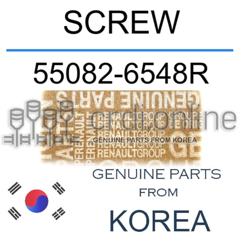 SCREW [ORIGINAL] 55082-6548R 550826548R 55082 6548R