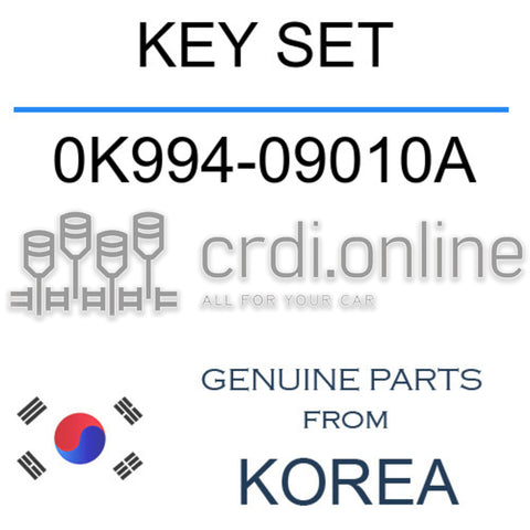 KEY SET [ORIGINAL] 0K994-09010A 0K99409010A 0K994 09010A