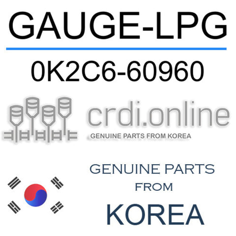 GAUGE-LPG [ORIGINAL] 0K2C6-60960 0K2C660960 0K2C6 60960