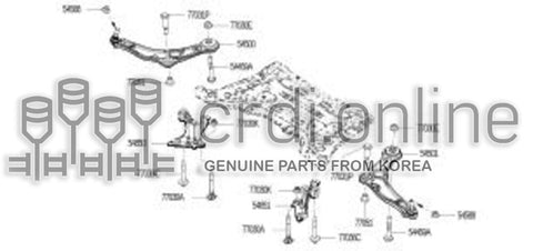 LINK COMPLETE-TRANSVERSERH 54504-2840R 545042840R 54504 2840R