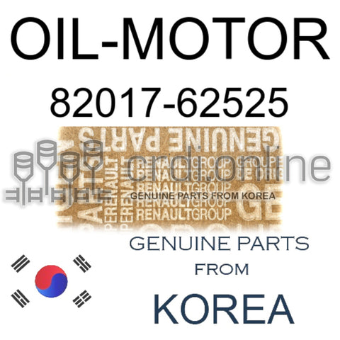 OIL-MOTOR [ORIGINAL] 82017-62525 8201762525 82017 62525