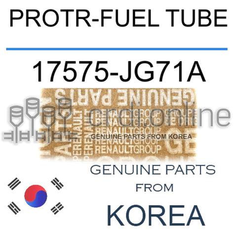 PROTR-FUEL TUBE [ORIGINAL] 17575-JG71A 17575JG71A 17575 JG71A