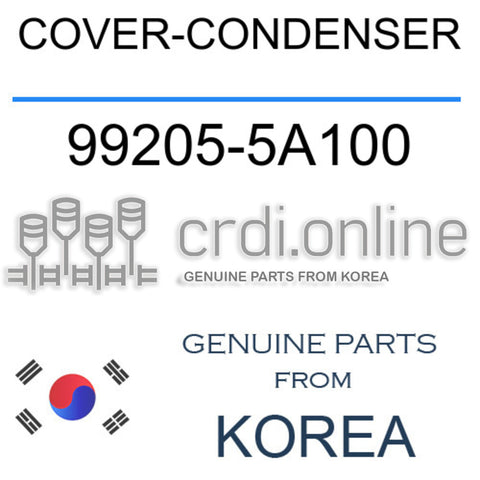 COVER-CONDENSER [ORIGINAL] 99205-5A100 992055A100 99205 5A100