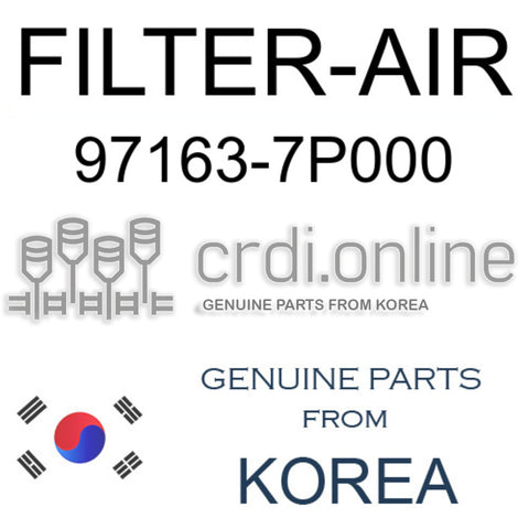 FILTER-AIR [ORIGINAL] 97163-7P000 971637P000 97163 7P000