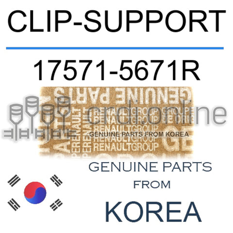 CLIP-SUPPORT [ORIGINAL] 17571-5671R 175715671R 17571 5671R