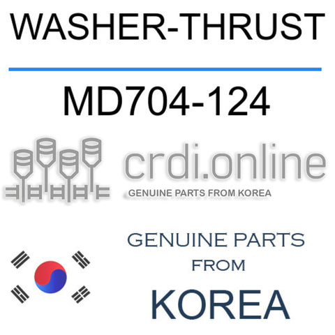 WASHER-THRUST [ORIGINAL] MD704-124 MD704124 MD704 124