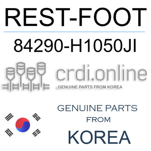 REST-FOOT 84290-H1050JI 84290H1050JI 84290 H1050JI