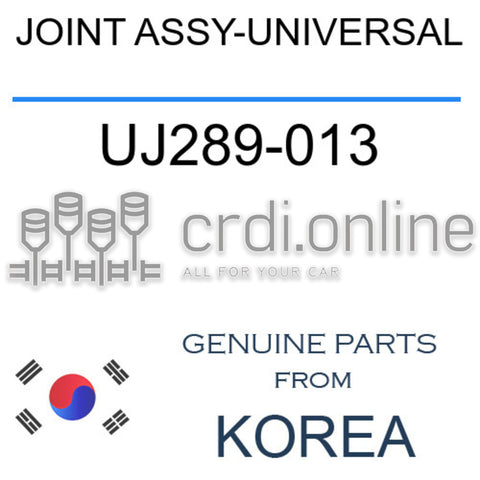 JOINT ASSY-UNIVERSAL [ORIGINAL] UJ289-013 UJ289013 UJ289 013