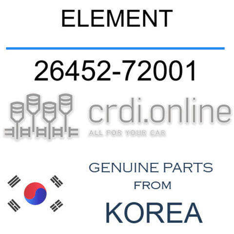 ELEMENT [ORIGINAL] 26452-72001 2645272001 26452 72001