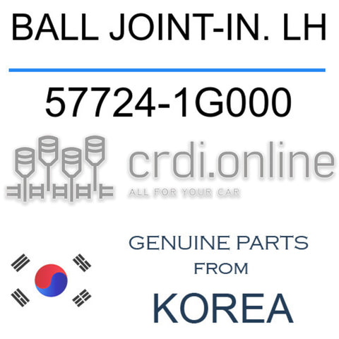 BALL JOINT-IN. LH 57724-1G000 577241G000 57724 1G000