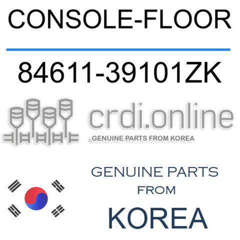 CONSOLE-FLOOR [ORIGINAL] 84611-39101ZK 8461139101ZK 84611 39101ZK