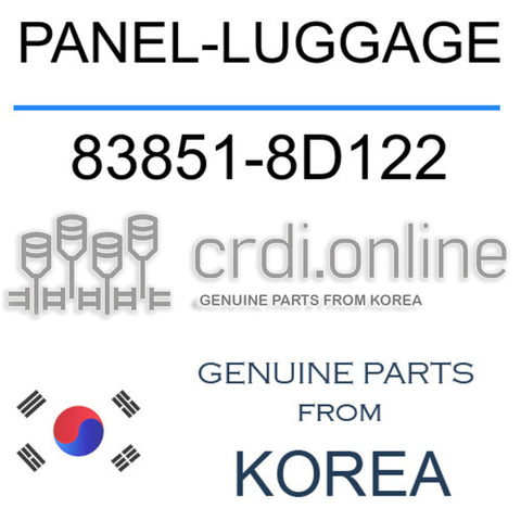 PANEL-LUGGAGE [ORIGINAL] 83851-8D122 838518D122 83851 8D122