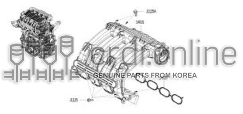 MANIFOLD ASSY-INTAKE 14003-3465R 140033465R 14003 3465R